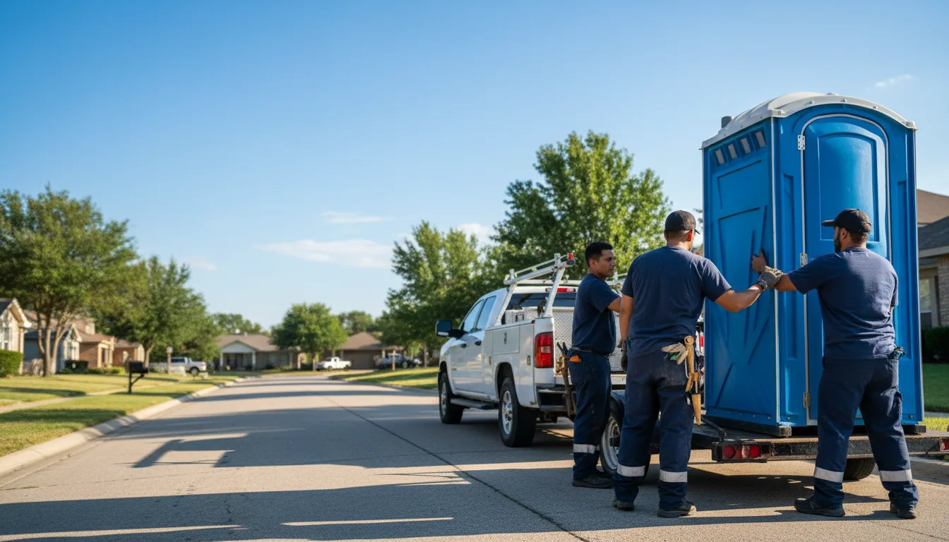 Portable Toilet Rental in Poplar Grove, IL near me